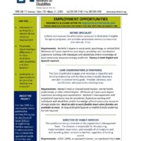 Now Hiring for New Positions Now Hiring for New Positions