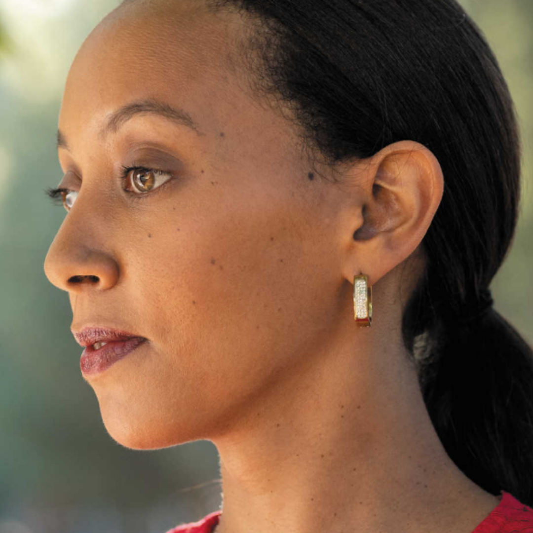 Author Haben Girma, a lawyer who was born deaf and blind and is an advocate for accessibility.